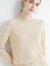 pullover - stilvoller damen rundhals strick-top