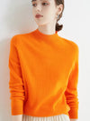 pullover - stilvoller damen rundhals strick-top