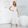 Witte jumpsuit - elegante, taillierte damenmode
