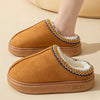 Plüsch Slip-on Hausschuhe Damen – Bequeme Hausschuhe für Zuhause
