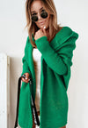 Chunky strickjacke - oversized damen strickmode