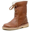 Dä damen winterboot – vintage stiefeletten mit kuscheligem innenfutter