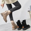 Stiefeletten - damen kunst winterstiefel mit reissverschluss
