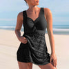 2-teiliges tankini-outfit - stilvolles damenbademode-ensemble