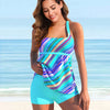 Tankini-oberteil - schicke damen-bademode mit anpassbarem sitz