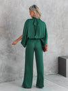 Jumpsuit - elegante grüne damen-jumpsuit
