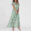 Maxikleid - blumiges sommerkleid für frauen