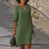 Lässiges sommerkleid - stilvolle damenmode für den alltag