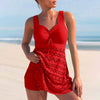2-teiliges tankini-outfit - stilvolles damenbademode-ensemble