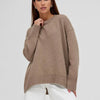 Cashmere pullover - oversized creme damenstricktop