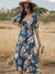 Maxi blümli kleid - stilvolle sommermode