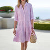 Shirtdress – leichte button-up damenkleid