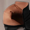 Winter-Stiefeletten aus Kunst für Damen – seitlicher Reißverschluss und dicker Absatz