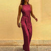 Glitzer jumpsuit - elegante damen abendmode