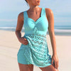 2-teiliges tankini-outfit - stilvolles damenbademode-ensemble