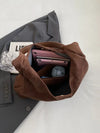 Wild schultertasche für damen – weiche und geräumige hobo-tasche