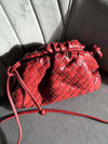 Mini-crossbody-tasche für damen – minimalistische gewebte tasche