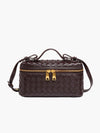 Gequilte crossbody tasche damen – elegant mit goldenen details, vielseitig