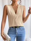 Ärmellose bluse - stilvolle damenoberteil mit plissierten details