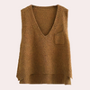 Strickweste - stilvolle ärmellose damenpullover