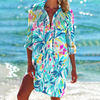 Strand-inspiriertes überkleid - leichte damen strandmode