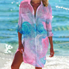 Strand-inspiriertes überkleid - leichte damen strandmode