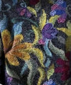 Blumenstrickpullover - strukturierter damenpullover