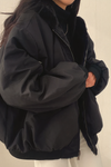 Pufferjacke - stylische winterjacke mit fellgefüttertem kragen