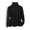 Gestrickter rollkragenpulli - eleganter damenpullover