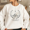 Velaris sweatshirt - grafisches damen pullover mit bergdesign
