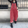 Cord-Overall für Damen – lässiger Tuftanzug mit vielseitigem Design