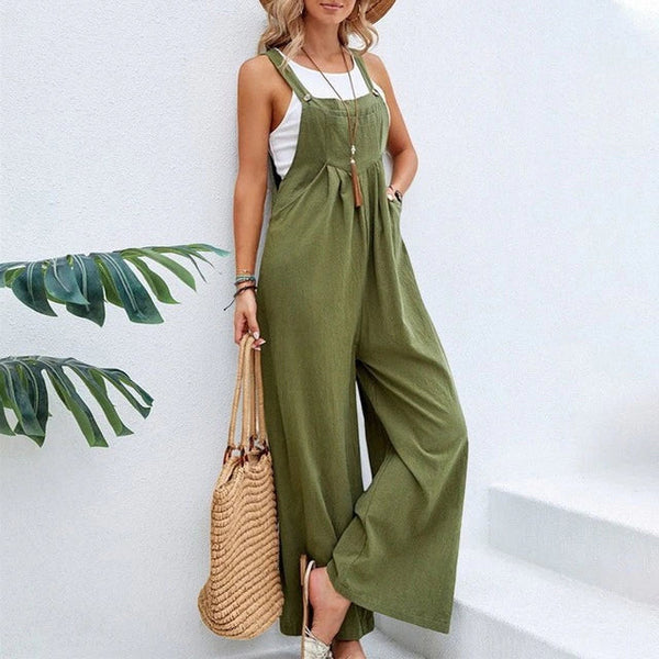 Jumpsuit - stylische damen-overall mit taschen