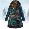 D'fraue ihr winterjacke mit mustern - chichi, warme kapuzenjacke