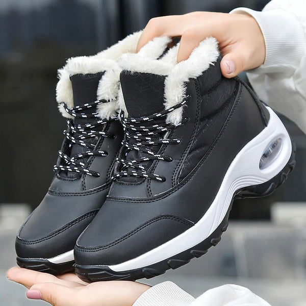 Damen winterstiefel - wasserdichte orthopädische knöchelstiefel