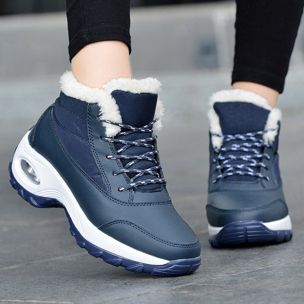Damen winterstiefel - wasserdichte orthopädische knöchelstiefel