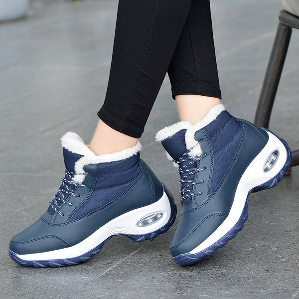 Damen winterstiefel - wasserdichte orthopädische knöchelstiefel