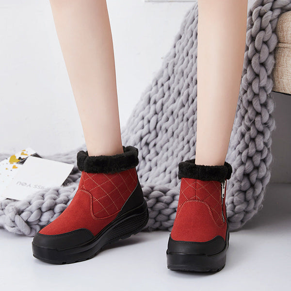 Wasserdichte orthopädische winterstiefel - stylisches damen schuhwerk