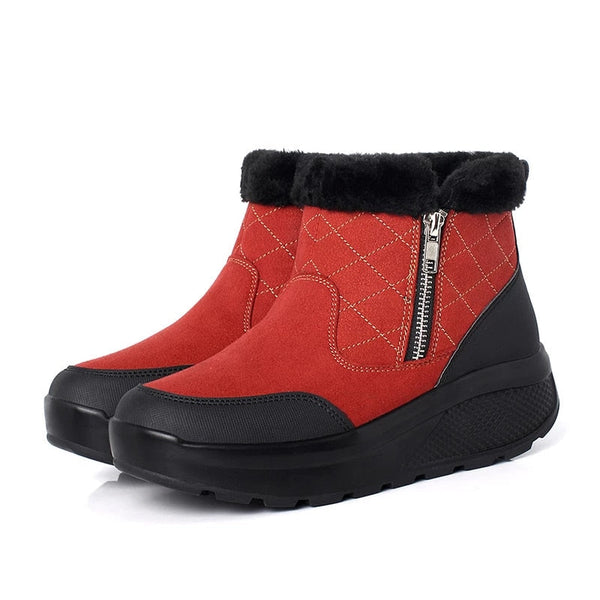 Wasserdichte orthopädische winterstiefel - stylisches damen schuhwerk