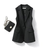 Ärmelloser blazer - stilvolle damen weste