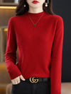 pullover - stilvoller damen rundhals strick-top