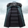 Winterparka - isolierte damenjacke mit kunstfellkapuze