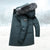 Winterparka - isolierte damenjacke mit kunstfellkapuze