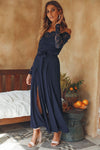 D'stöckli blu jumpsuit - off-shoulder mit spitze für elegante abende
