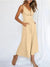 Dämmigs casual jumpsuit - chic ärmellose mit weitem bein - relaxed sommer-styl mit praktischen taschen