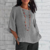 D'fraue leinenshirt – vielseitige bluse für lässige styles, leicht und gemütlich