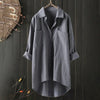 Langärmlige bluse im relaxed fit in grün – vielseitige bluse für elegante alltaglooks