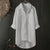 Langärmlige bluse im relaxed fit in grün – vielseitige bluse für elegante alltaglooks