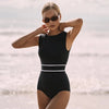 Dä elegante monokini badeanzug für frauen – styli beachwear für entspannende tage