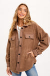 D'mädels outdoor jacke oversized fleece top - weichi, warmi schicht für lässigi anlässe