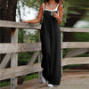Dä oversized overall für frauen - stylische baumwoll-leinen kombination für lässige outfits